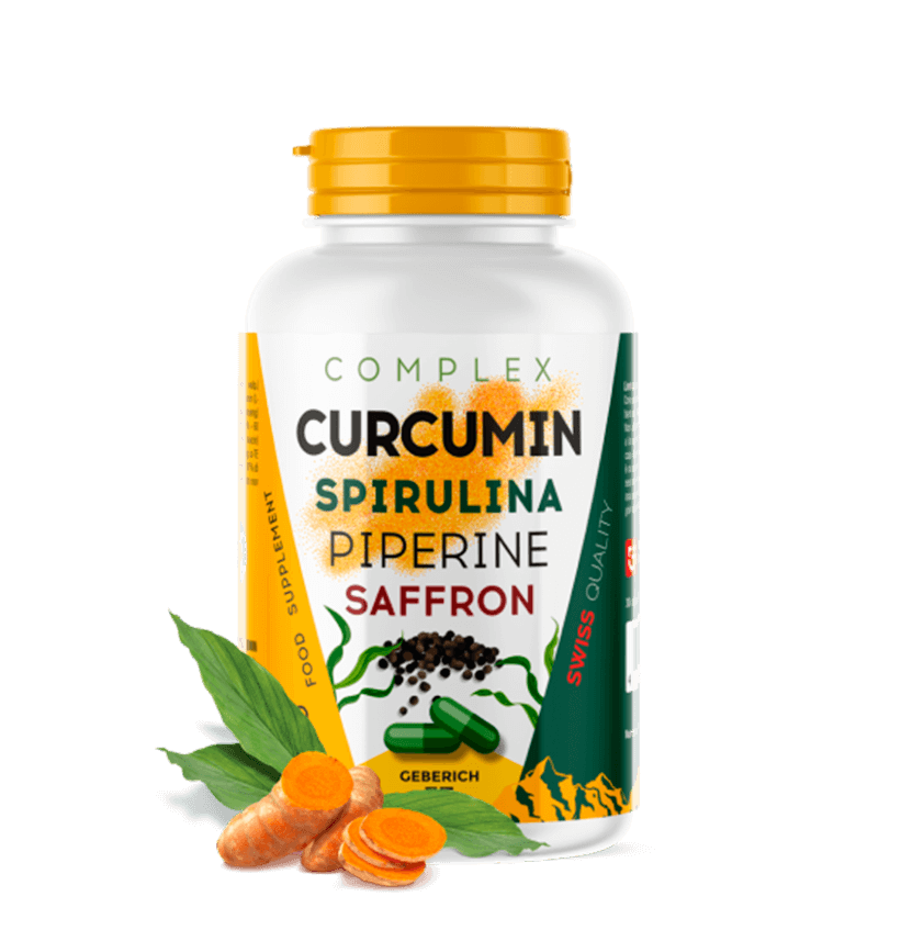 Curcumin Spirulina Piperine